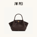 JW PEI Ladies Tote BagTexture Soft Surface Niche Design Autumn Winter Retro Commuting Versatile Ins Style Fashion Crossbody Bag. 