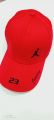 Quality jordan logo red colour ajestable cap. 