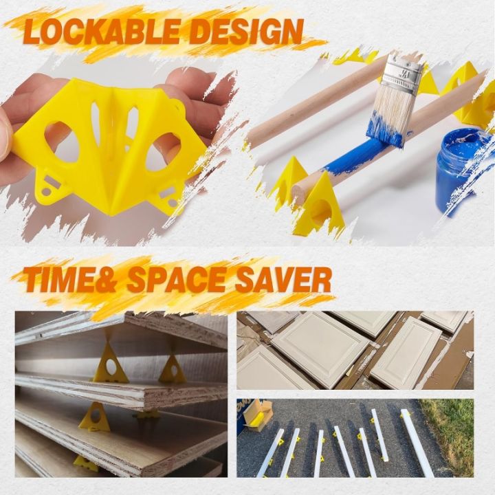 10/20pcs Pyramid Stands Painter's Painting Stands Mini Cone Paint ...
