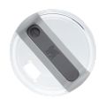 40oz Replacement Tumbler Lid – Transparent Spill-Proof Sliding Cover for Stanley & Other Stainless Steel Cups. 