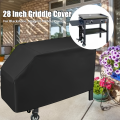 28 inch Blackstone Griddle Cover, Heavy Duty Waterproof Anti-UV Canvas Flat Top BBQ Cover for Blackstone 28'' Outdoor Cooking.