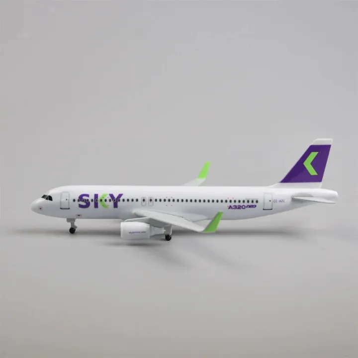 a320%20sky%20airlines%201%20400%20model%20planes%2020cm%20Chilean%20airbus%20a320%20Metal%20Replica%20aircraft%20model%20With%20Landing%20Gear%20Aviation%20Simulation%20-%20Image%206
