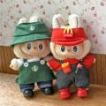 Workwear Outfit Clothes For Labubu Doll Fast Food French Fries Hamburgers Fahsion Coffee Apron Cosplay Clothing Accessories. 