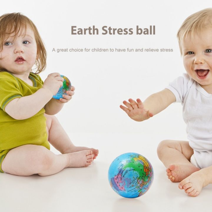 2Pcs%20Mini%20Earth%20Stress%20Balls%20Toy%20Finger%20Exercise%20PU%20Globe%20Squeezable%20Balls%20Educational%20Foam%20Sport%20Ball%20Decompression%20%20-%20Image%204