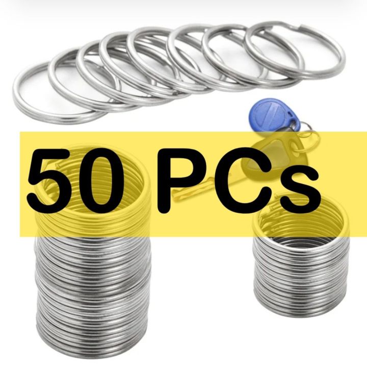 50%20pcs%20Stainless%20Steel%20Metal%20Keyring%20Keychain%20%E2%80%93%20Anti-Rust%20Key%20Holder,%20Pendant%20Key%20Rings%20-%20Image%208