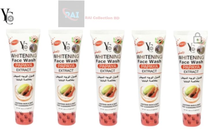 YC%20Whitening%20Face%20Wash%20Papaya%20Extract%20-%20100ml%20-%20Image%205