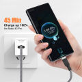 CASIFY G1 120W 6A Type C Fast Charging Cabe Type C 120W Cable Data Cable Metal Type C Cable Nylon Braided Type C Cable 120W 1M. 