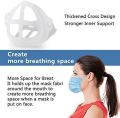 3D Mask Bracket Inner Support Frame for Face Mask Protect Lipstick, More Space Nose Protection Stand Holder Cool Smoothly Breathing Mask Guards for Under Mask Mask Accessories. 