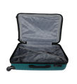 Travello 24 Inch City Dark Green Luggage.