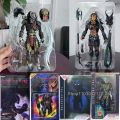 NECA Elder Clan Leader Concrete Jungle Action Figure Fugitive Thermal Vision Fugitive Predator Aliens vs Predator Doll For Gifts. 