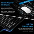 Large Computer Gaming Mouse Pad,Keyboard Shortcut Keys Guide Mousepad Non-Slip Rubber Base Desk Mat for Gamer, Office & Home PC. 