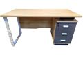 Home Office Table study table With 3 Fixed Drawers 1400*700*750mm. 
