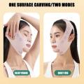 Breathable V Face Band Cheek Reduce Double Chin Lift Up Face Thin Mask V-Line Shaping Bandage Anti Wrinkle Face Bandage. 