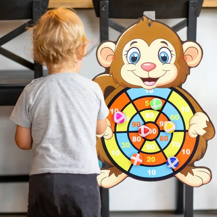 Educational%20Games%20Dart%20Board%20Baby%20Toy%20Stickey%20Ball%20Dart%20Indoor%20Sports%20Child%20Montessori%20Games%20for%20Children%203%20to%207%20Years%20-%20Image%204