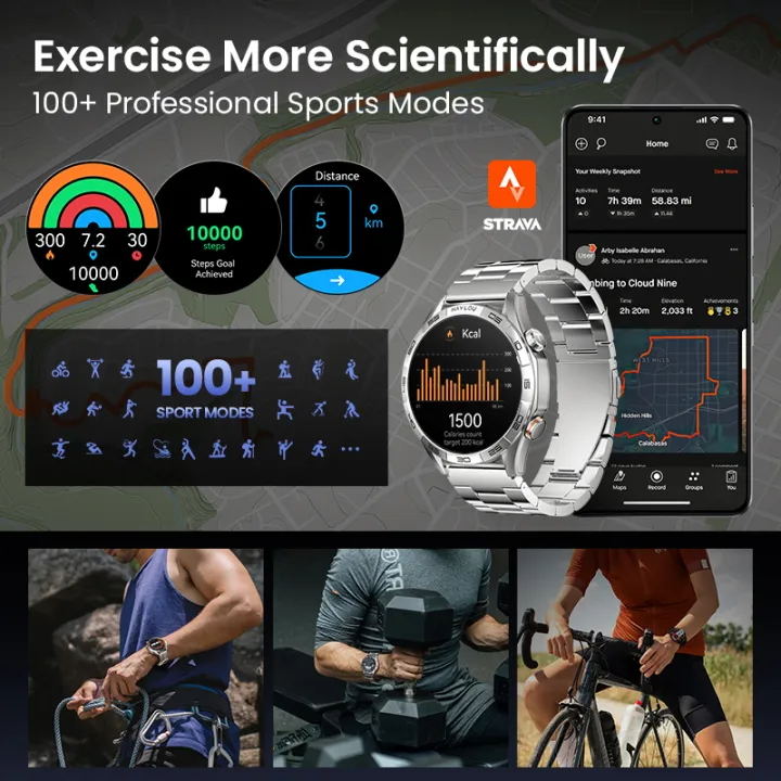 HAYLOU%20Solar%205%20Voice%20Calling%20Smartwatch%201.58''%20AMOLED%20Display%2060Hz%20Smart%20Watch%2024H%20Health%20Monitoring%20Sports%20Smartwatch%20for%20Men%20-%20Image%205