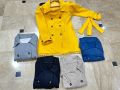 Button With Lace Attached Fleece Coat With Long Fleece Belt (mina). 