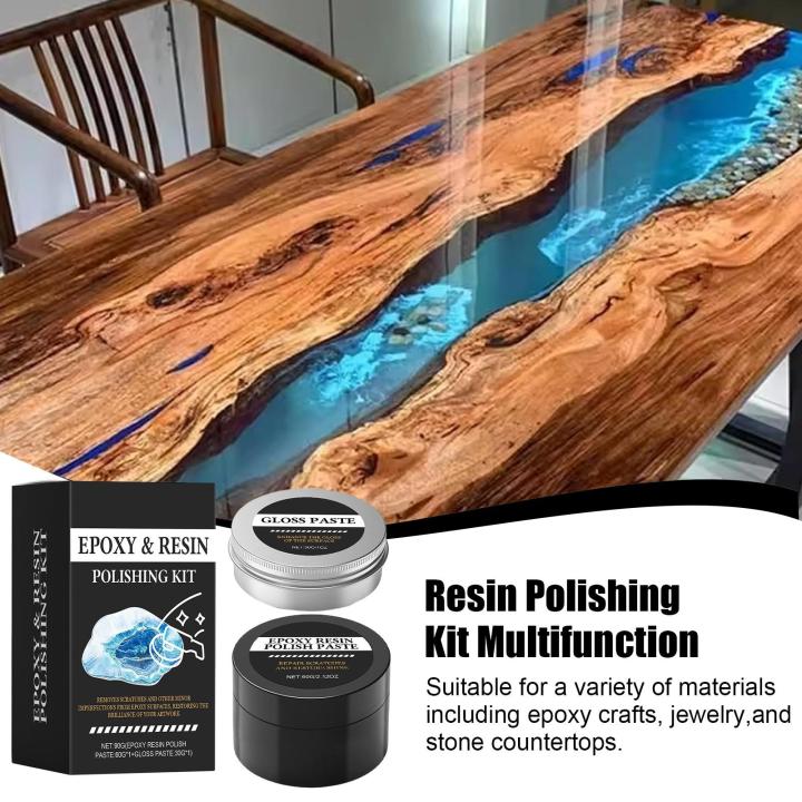Epoxy Resin Polishing Kit Creamy Scratch Removal Compound to Restore ...