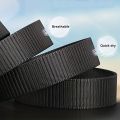 Nylon Belt Automatic Buckle Outdoor Multifunctional Tactical Canvas Belts Light Comfortable Non-metal Belt. 