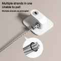 1 Pcs Child Safety Lock Cabinet Fridge Door Lock Stainless Steel Cable Protection Kids Baby Home Window Lock Strong Fix מנעול. 