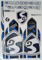 2023 Edition SG 3D Embossed cricket Bat Sticker New version 2023 SG 3D. 