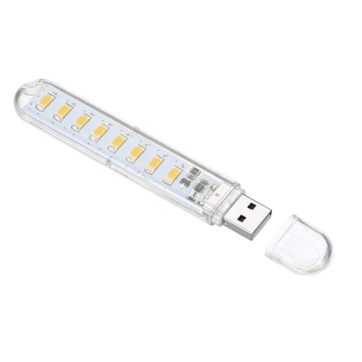 Usb%20Led%20Light%208%20LEDs%20SMD%20LED%20Bulb%205V%20Power%20Input%20White%20USB%20Night%20-%20color%20white%20-%20Image%203