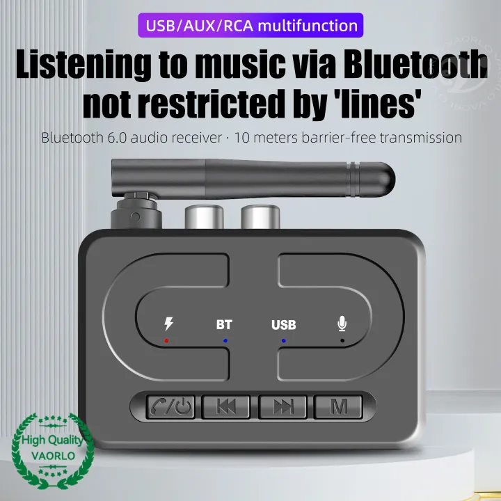 VAORLO%20Bluetooth%206.0%20Audio%20Receiver%203.5mm%20AUX%20RCA%20With%20Mic%20HIFI%20Stereo%20Wireless%20Adapter%20Support%20USB%20U-Disk%20For%20Car%20Speaker%20Amp%20-%20Image%206