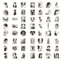30/60/180p Anime NANA Stickers Cool Graffiti Decals DIY Decoration For Phone Laptop Stationery PVC Waterproof Sticker Toys .