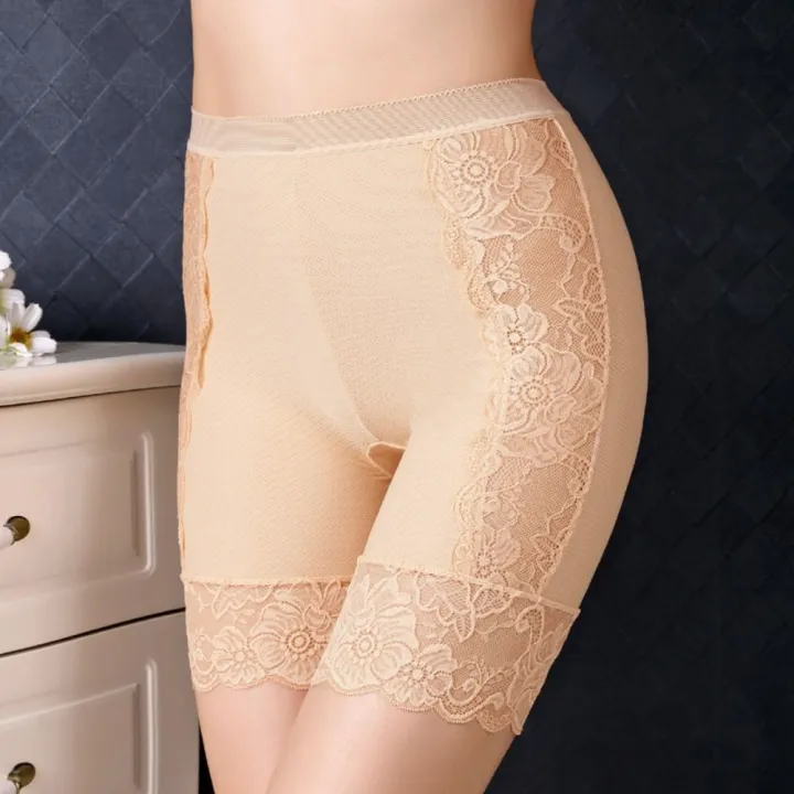 Plus%20Size%20Safety%20Short%20Pants%20Women%20Seamless%20Under%20Skirt%20Boxers%20For%20Women%20%20Lace%20Anti%20Chafing%20Panties%20Underwear%20-%20Image%203