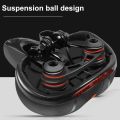 active zone Bike saddle Seat, Replacement Wide Saddle Bicycle with Waterproof Memory Foam Padded Leather, Reflective Strip Seat Cushion and Dual Shock Absorbing Rubber Balls, Universal Fit Bike Saddle for Exercise & Outdoor Bicycles. 