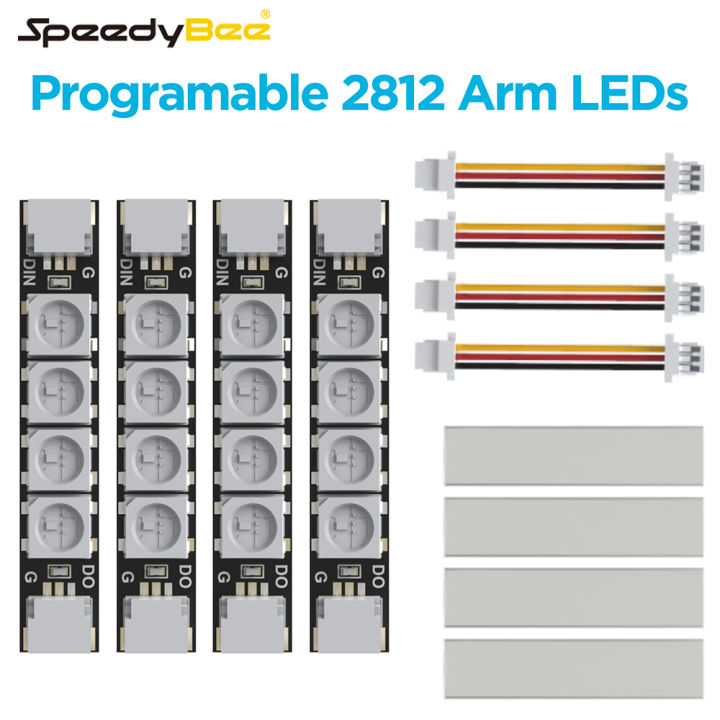 SpeedyBee LED Light 2812 LED Arm Light RGB Arm Light Strip Programable ...