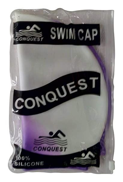 Conquest%20Swim%20Cap%20Unisex%20Durable%20Silicone%20Swimming%20Cap%20for%20Competitive%20Swimmers%20-%20Image%203