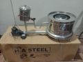 12 volt portable Biomass and Used Flammable Oil Stainless Steel Stove for Cooking and Outdoor use. 