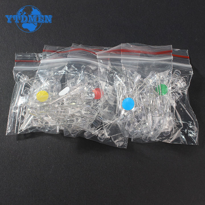 50pcs%20100pcs%20Transparent%20LED%20Diode%205MM%20Super%20Bright%20White%20Orange%20Red%20Yellow%20Blue%20Green%20Light%20LED%20Bulbs%20Emitting%20Diodes%20Kit%20-%20Image%206
