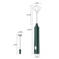 1 PCS USB Rechargeable Handheld Egg Beater 3 Speeds Electric Milk Frother Foam Maker Mixer Coffee Drink Frothing Wand Foamer.