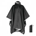 Hooded Rain Poncho for Adults Waterproof Lightweight Rain Coat for Men Women Reusable Rain Jacket for Emergency Outdoor.
