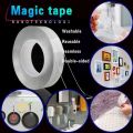Silicone Double Sided Nano Tape, Nano Tape Balloon DIY Kit Fun Type/ Nano Tape Plastic Bubbles Ballon Two Sided Tape. 