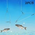 2PCS God Hook Automatic Fishing Device - Trigger Spring Hook Setter for Freshwater and Saltwater Fishing - Effortlessly Set Hook. 