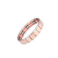 Creative Titanium Steel Bangle No Magnetic Man Charm Masculinity Leather Bracelet Stainless Steel Magnetic Buckle Punk Bracelet. 