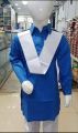Blue & White Government School Uniform Shalwar Kameez Uniform For Girl - High Quality Uniform - Free Delivery Pakistan. 