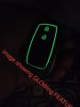3 in 1 FEATURED TOYOTA YARIS NEW JAPANI ZINC ALLOY METAL GLOWING FAB CASE ( frame ) Key Cover. 
