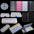 Nail Art Sotrage Box Case Rhinestones Gems Jewelry Beads PlasticEContainer Nails Accessories Empty Container DIY Manicure Tools. 