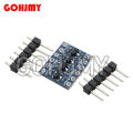 1PCS/LOT 4 channel IIC I2C Logic Level Converter Bi-Directional Module 5V to 3.3V For Arduino. 