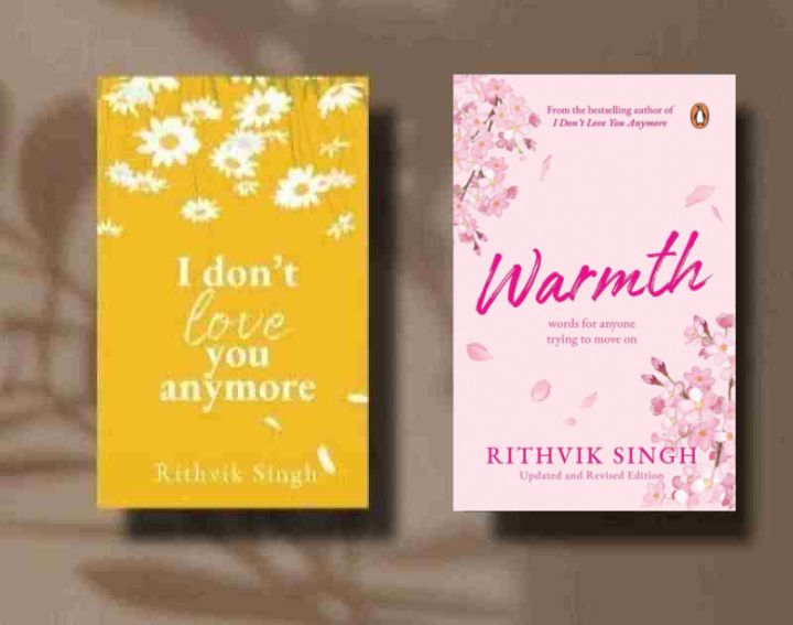 I Don't love you anymore / WARMTH book by Rithvik singh set of 2 books