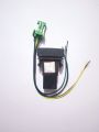 PUSH BOTTON SWITCH WITH LED BACKGROUND INDICATOR LIGHTS WITH JACK 12V FOR LONG LIGHTS DRL LED LIGHT BAR (33*22MM). 