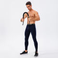 Men Compression Pants Autumn Winter Sports Fitness Running Pants  Basketball Workout Tights Gym Training Leggings With Pocket. 