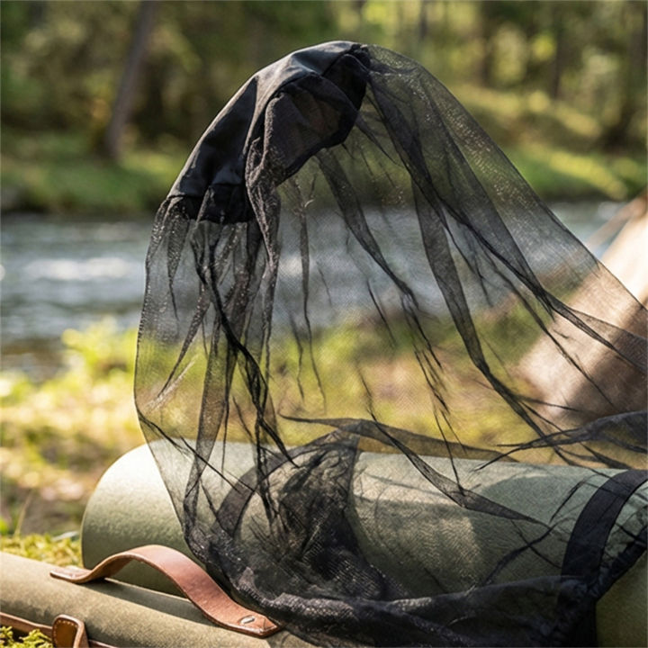 Mosquito%20Head%20Net%20Outdoor%20Camping%20Fishing%2070D%20Nylon%20Lightweight%20Breathable%20Travel%20Hiking%20Gear%20-%20Image%203