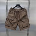 Summer Men's Sport Workout Shorts Quick Dry Athletic Shorts Lightweight Running Shorts Pockets Gym Beach Pants.