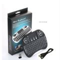 Wireless Keyboard with Touchpad Mouse Use for Windows PC, Android TV Box, Slideshow Presenter, and More Keypad Features Enhanced Function Keys LED Backlighting. 