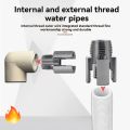 PPR Pipe Threading Tool Set Water Pipe Tap Kit 1/2" 3/4"Manual Plastic Pipe Thread Cutter Kit for Home Plumbing Repair. 