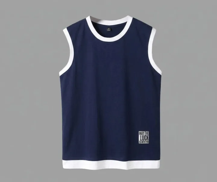 Men%E2%80%99s%20Designer%20Tank%20Top%20%7C%20Contrast%20Ribbed%20Neck%20Sleeveless%20Vest%20-%20Image%204